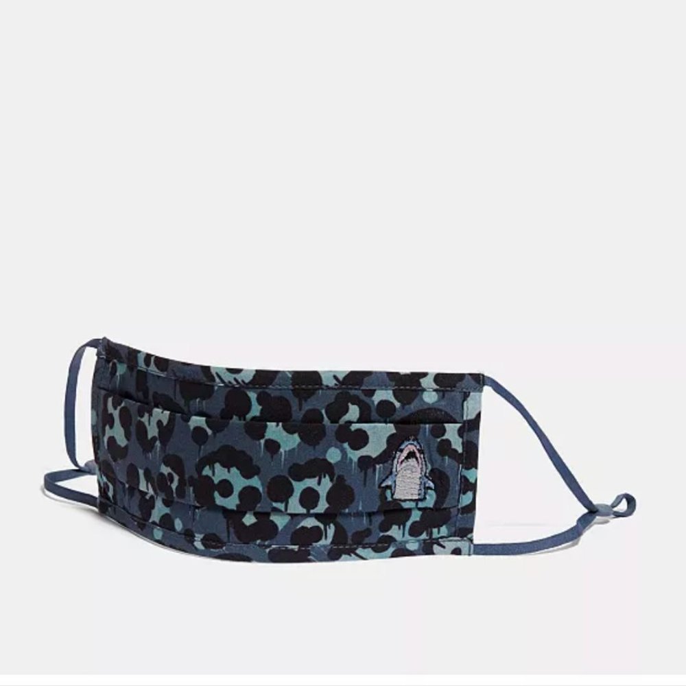 🆕 Coach Sharky Wild Beast face mask - Picture 2 of 2